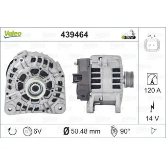 Alternateur VALEO 439464
