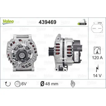 Alternateur VALEO 439469