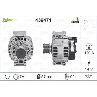 Alternateur VALEO 439471