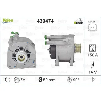 Alternateur VALEO 439474