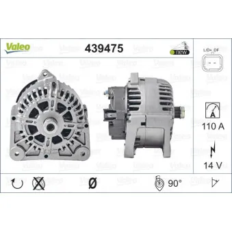 Alternateur VALEO 439475