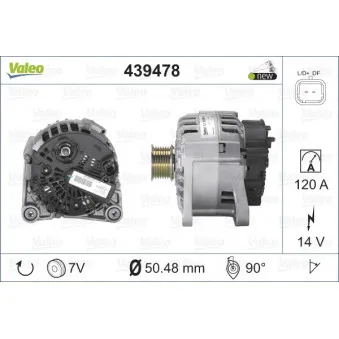 Alternateur VALEO 439478