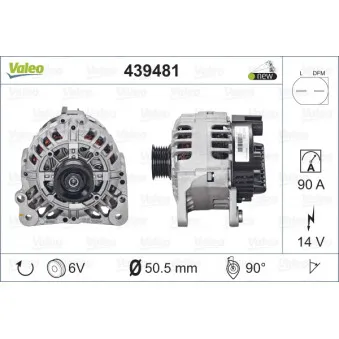 Alternateur VALEO 439481