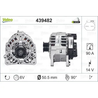 Alternateur VALEO 439482