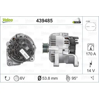 Alternateur VALEO 439485