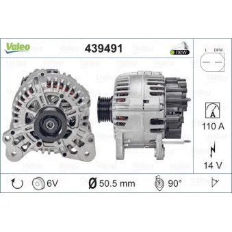Alternateur VALEO 439491
