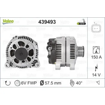 Alternateur VALEO 439493