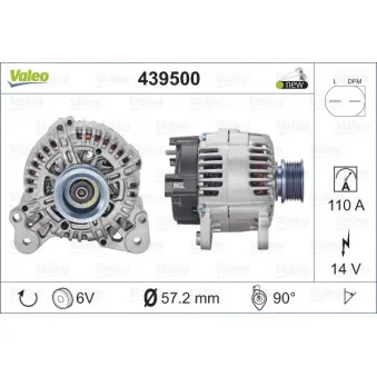 Alternateur VALEO 439500