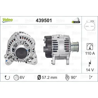 Alternateur VALEO 439501