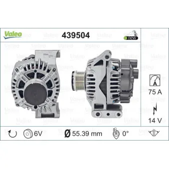Alternateur VALEO 439504