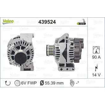 Alternateur VALEO 439524