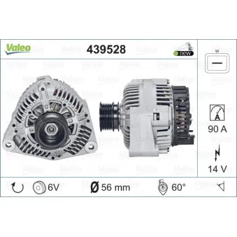 Alternateur VALEO 439528