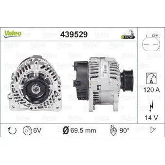 Alternateur VALEO 439529
