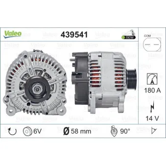 Alternateur VALEO 439541