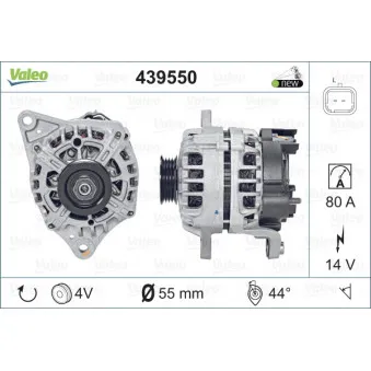 Alternateur VALEO 439550