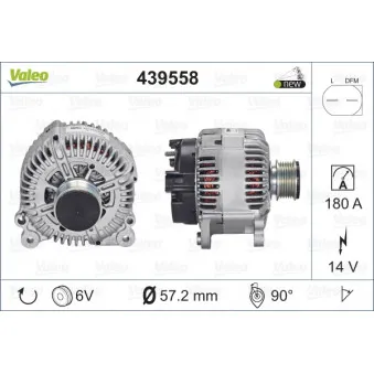Alternateur VALEO 439558