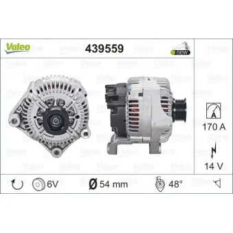Alternateur VALEO 439559