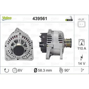 Alternateur VALEO 439561