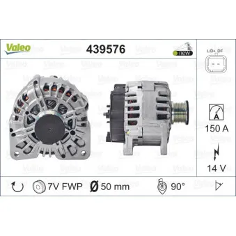 Alternateur VALEO 439576
