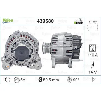 Alternateur VALEO 439580