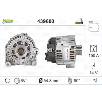 Alternateur VALEO 439600