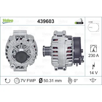 Alternateur VALEO 439603