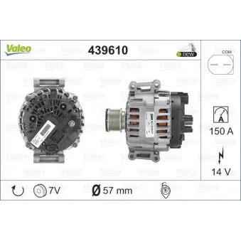 Alternateur VALEO 439610