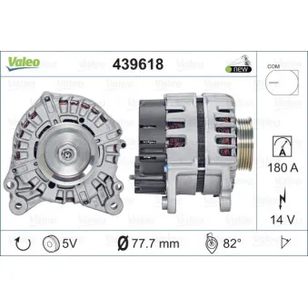 Alternateur VALEO 439618