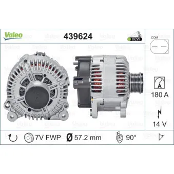 Alternateur VALEO 439624