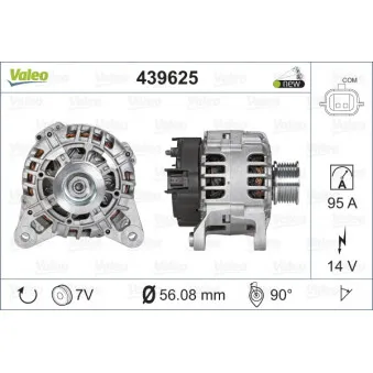 Alternateur VALEO 439625