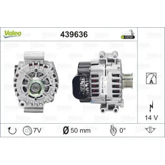 Alternateur VALEO 439636