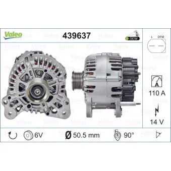 Alternateur VALEO 439637