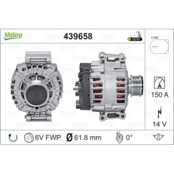 Alternateur VALEO 439658
