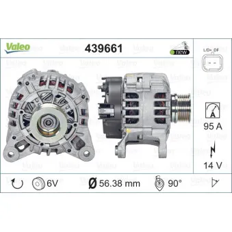 Alternateur VALEO 439661