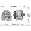 Alternateur VALEO 439663 - Visuel 1