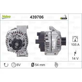 Alternateur VALEO 439706
