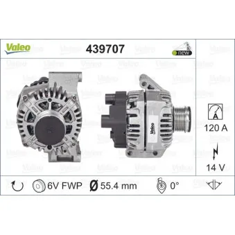Alternateur VALEO 439707