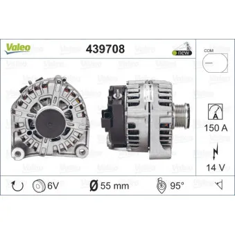 Alternateur VALEO 439708