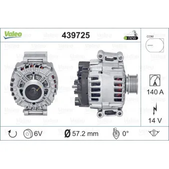 Alternateur VALEO 439725
