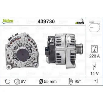 Alternateur VALEO 439730