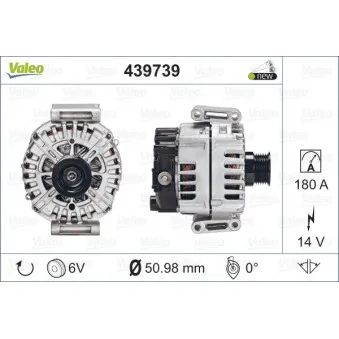 Alternateur VALEO 439739