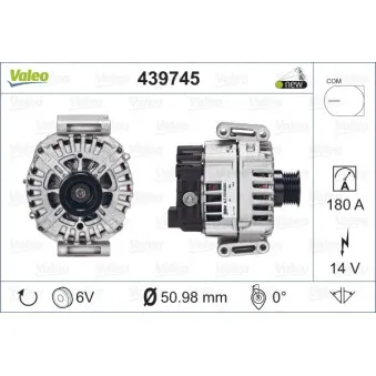 Alternateur VALEO 439745