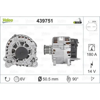 Alternateur VALEO 439751