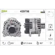 Alternateur VALEO 439756 - Visuel 1