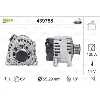 Alternateur VALEO 439758