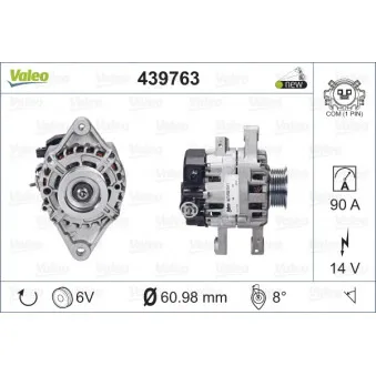 Alternateur VALEO 439763