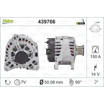 Alternateur VALEO 439766