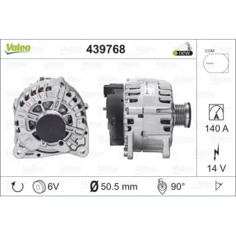 Alternateur VALEO 439768