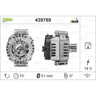 Alternateur VALEO 439769