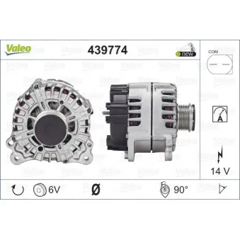Alternateur VALEO 439774